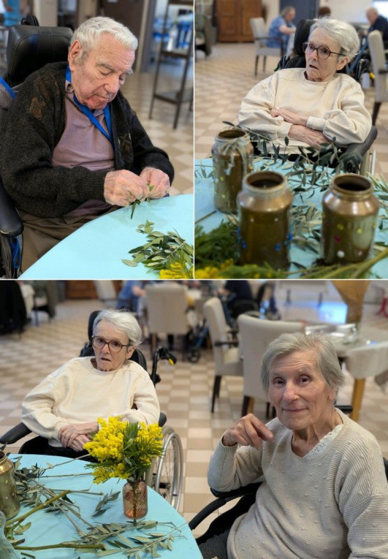 Atelier floral : le mimosa