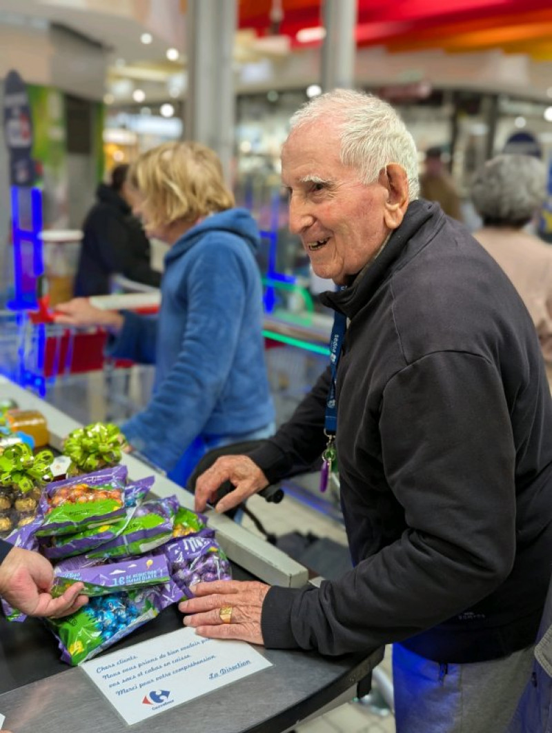 Sortie supermarché avec les résidents du Pasa