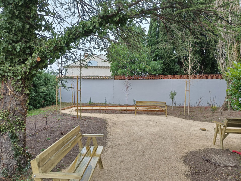 Le Jardin des Sens - Avant Après - Le boulodrome