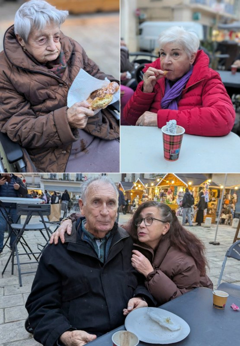 Goûter au Marché de Noël d'Orange