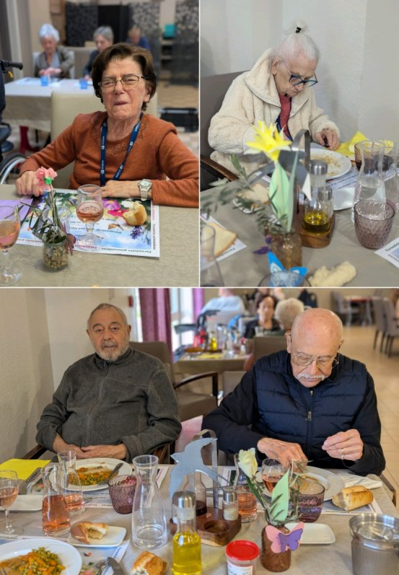 repas des anniversaires de mars