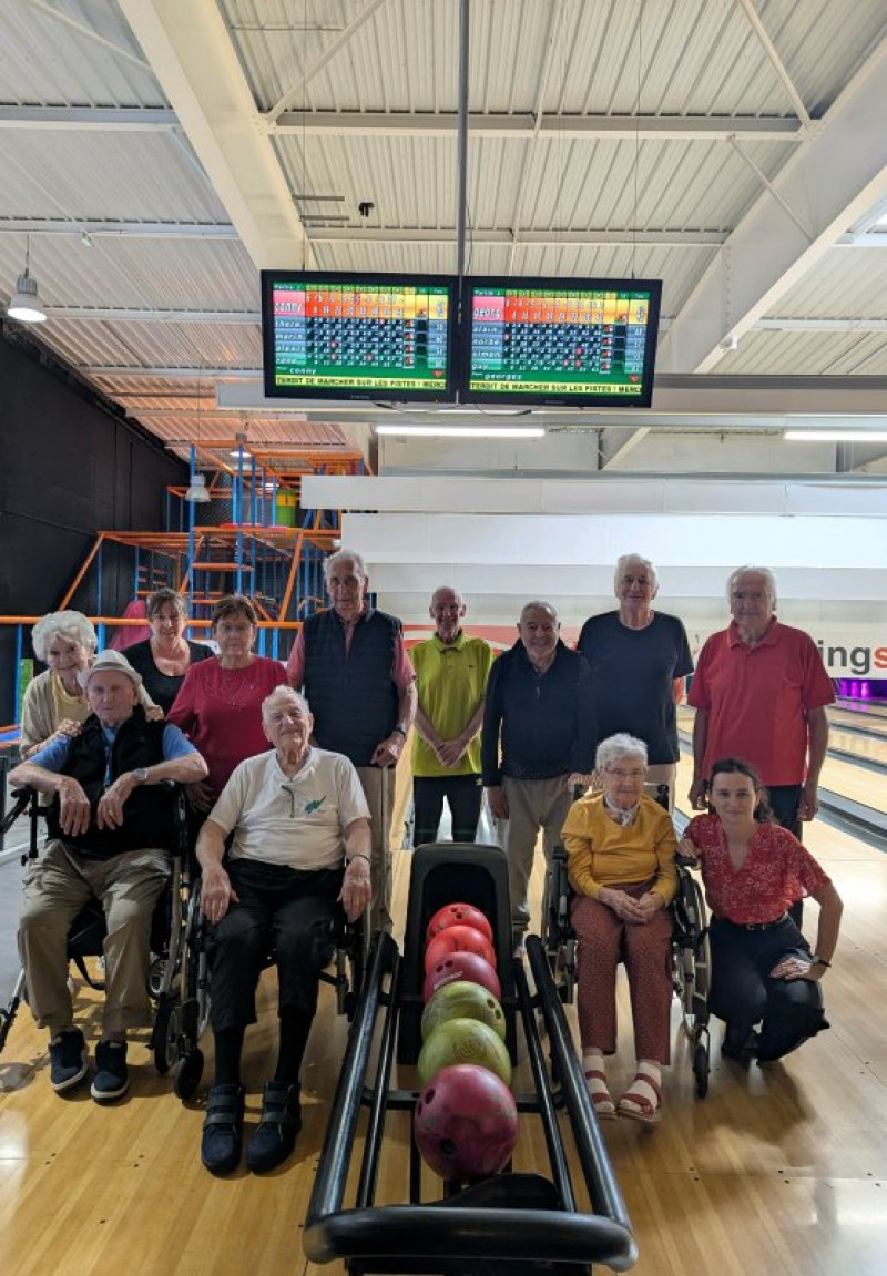 Sortie bowling d'orange