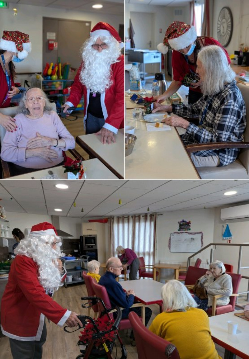 Tournée du Papa Noël à la Deymarde