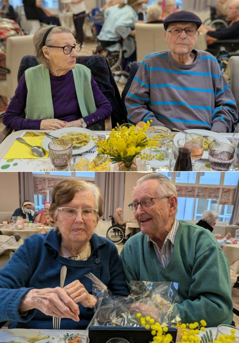 Journée des anniversaires de janvier : repas