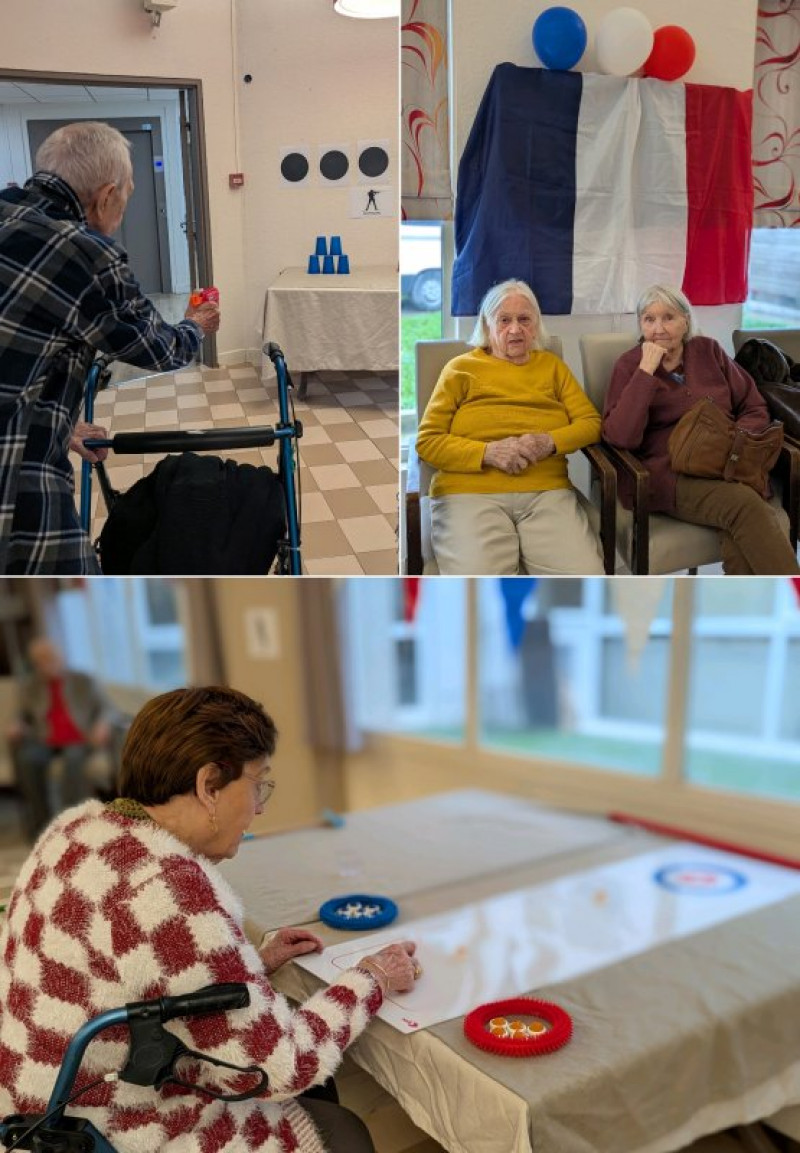 petites olympiades façon JO d'hiver