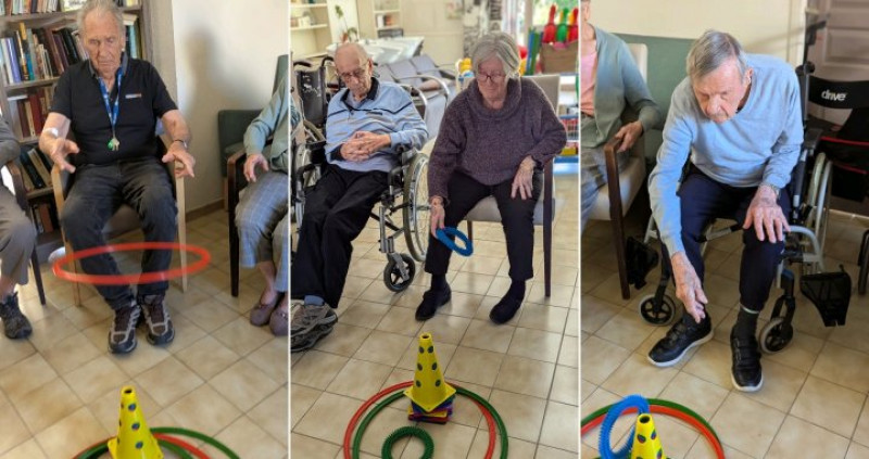 Mercredi 15 avril : nous étions 18 à la Gym douce