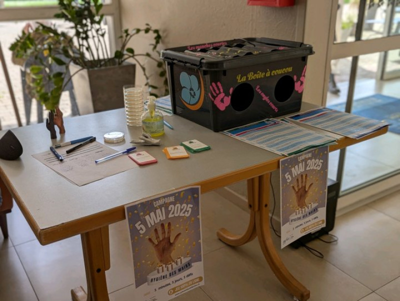 Atelier sensibilisation à l'hygiène des mains