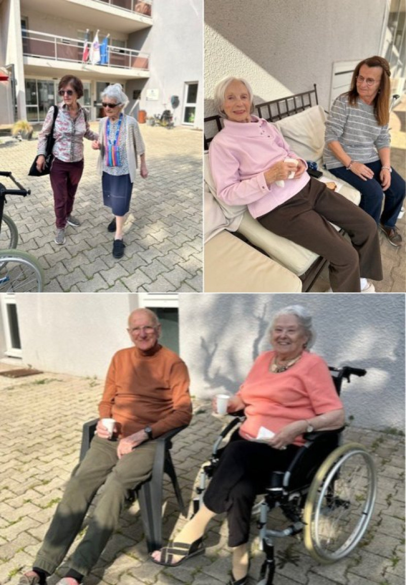 On profite du soleil printanier