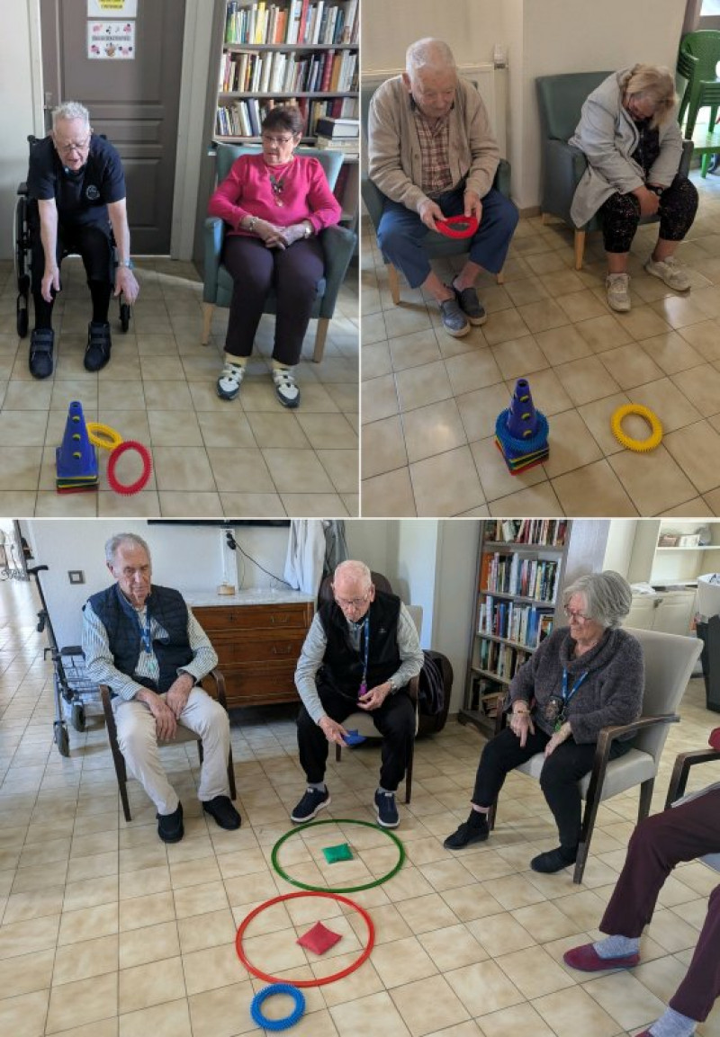 Nos jeux de la gym douce du mercredi