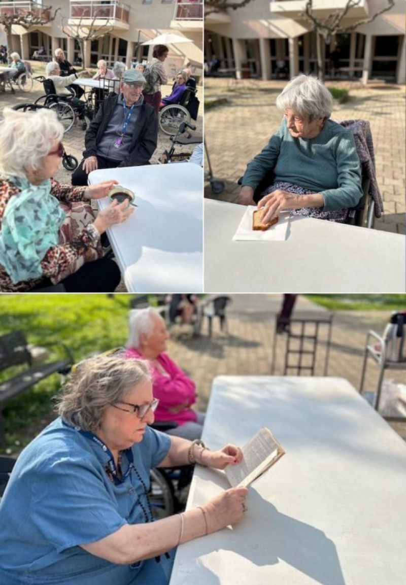 On profite du soleil printanier