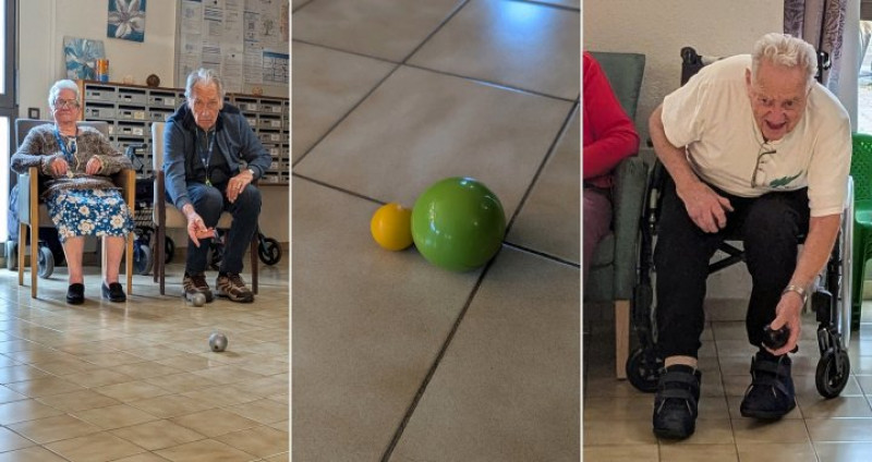 Les jeux et la pétanque du jeudi apres-midi
