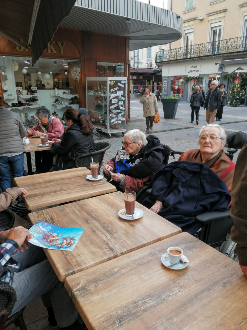 sortie au marché de noël d'Orange