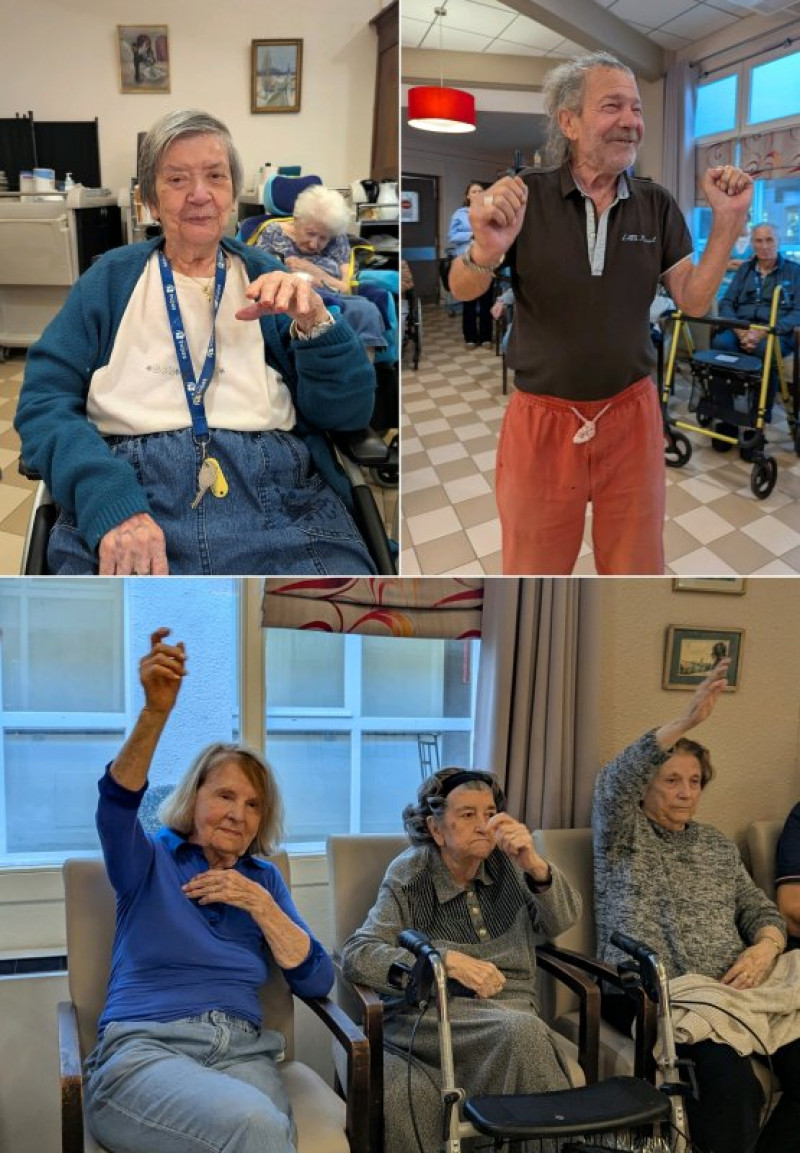 Journée des anniversaires : on danse on chante on s'amuse