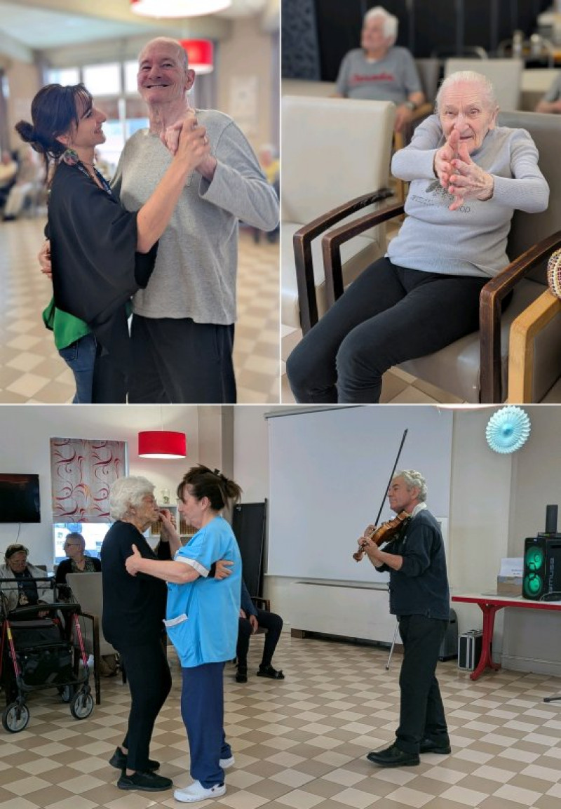 On danse sur un air de Violon