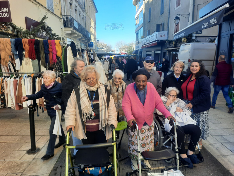 Jeudi 25 janvier : Sortie au marché