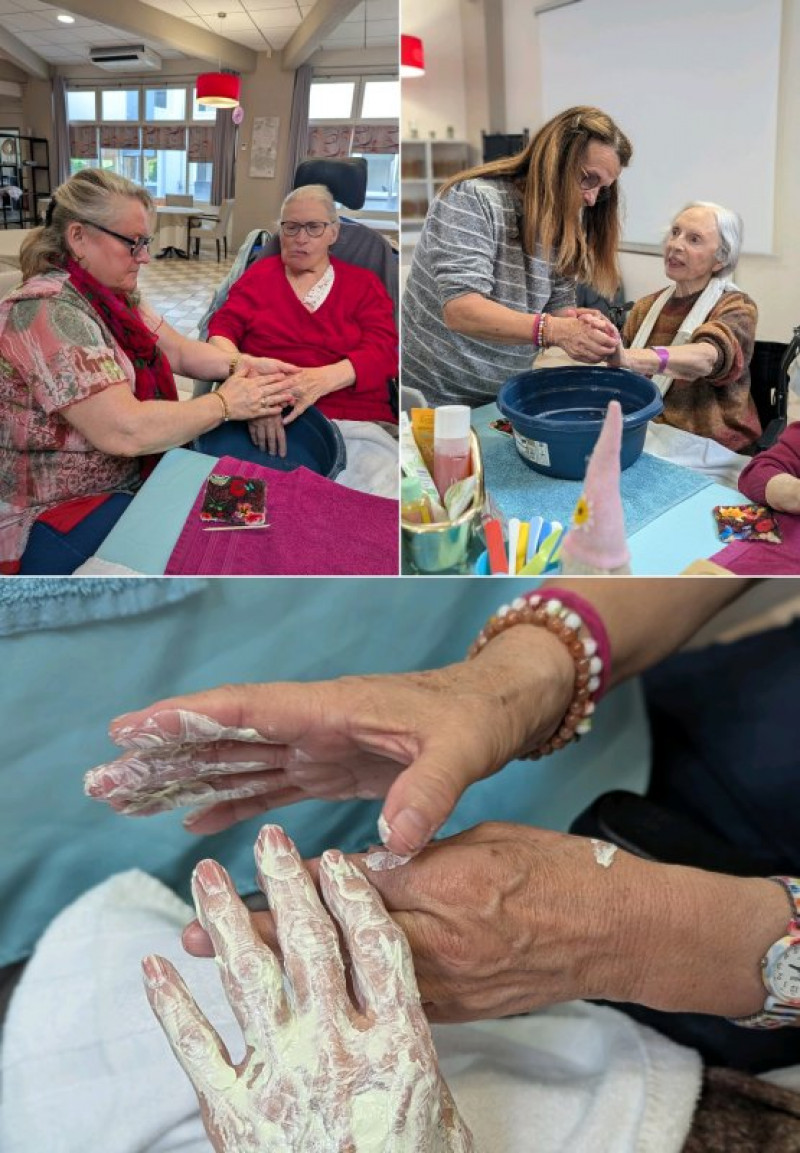 5 mai : atelier soin des mains