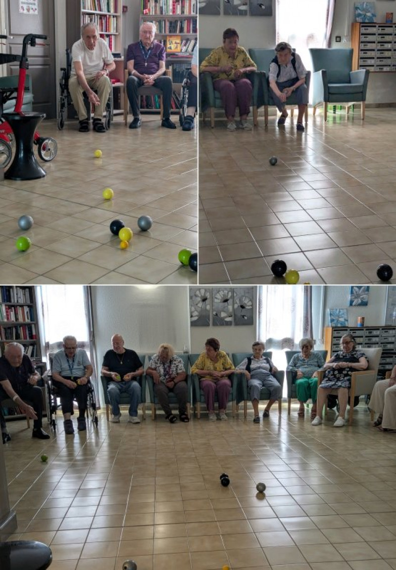 Jeudi 6 août : Pétanque à l'intérieur