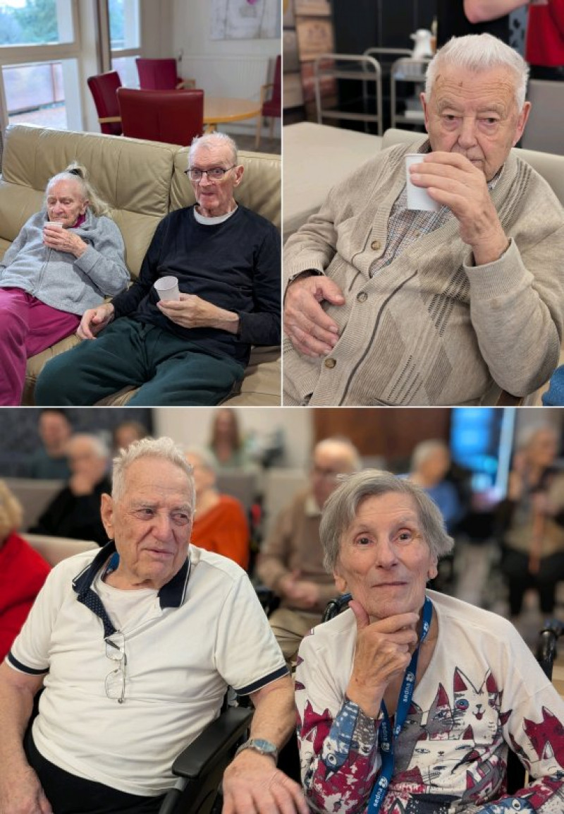 L'orchestre de Noël et vin chaud