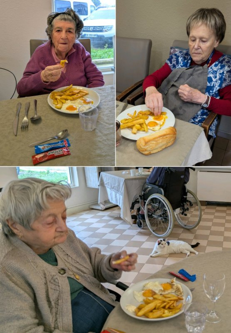 lundi 9 février : oeufs au plat