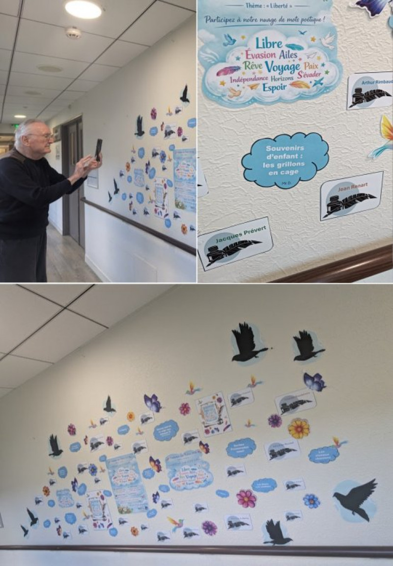 Printemps des poètes : Notre nuage de mots poétiques