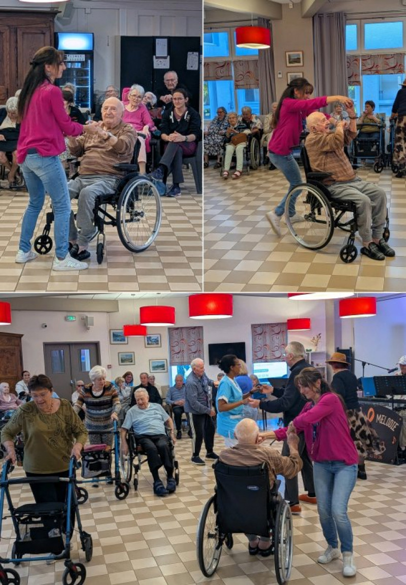 Journée des anniversaires : on danse on chante on s'amuse