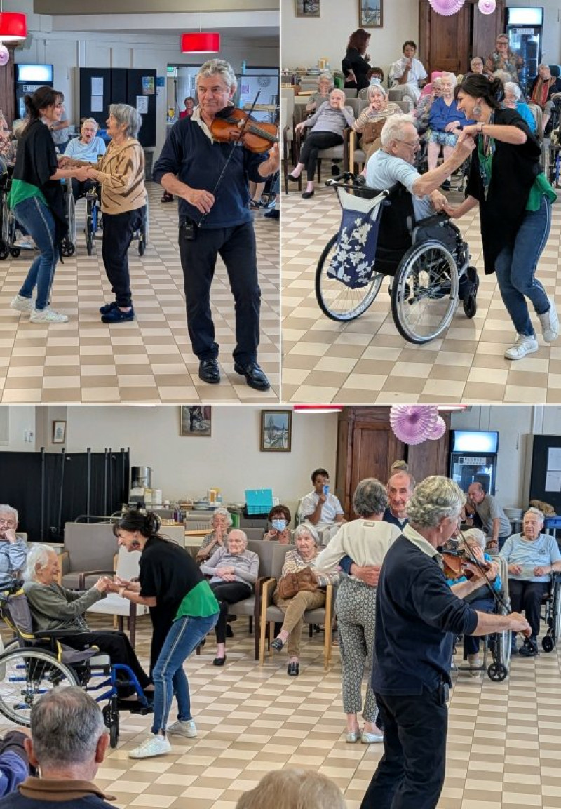 On danse sur un air de Violon
